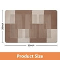 thumbnail image 4 of Upgrade Your Home Decor with 20x32 inch Bathroom Rug by Rockwood Collection: Modern Geometric Patchwork Design, Ideal for Bathroom, Bedroom, Office, Living Room, Entryway, on Hardwood Floors, 4 of 5