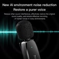 thumbnail image 4 of YESIDO KR13 Microphone Lavalier Sans Fil à Faible Latence avec Récepteur Type-C, KR13, 4 of 12