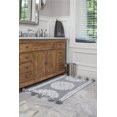 thumbnail image 5 of SKL Home Medallia Large Bath Rug 24" x 40", Gray, 100% Cotton, 5 of 8