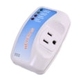 thumbnail image 2 of Voltage Protector, Single Socket Surge Protector Plug for Household Appliances Multi-Function Plug with Protection Wall Mounted Power Suppressor for TV/PC/Refrigerator 120V 1400W 1 Pack, 2 of 13