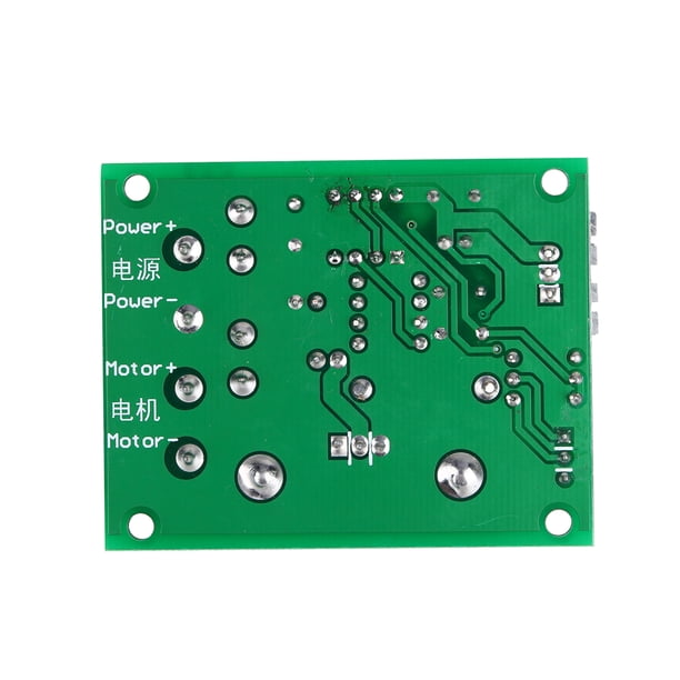 Controlador de velocidad del motor PWMDC, ancho de pulso Módulo de control de velocidad de CC PWM con fusible Controlador de velocidad del motor de CC con fusible Diseño elevado