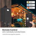 thumbnail image 3 of Enchufe inteligente para exteriores Minoston MP24W 2 con control individual, 3 of 8