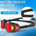 thumbnail image 5 of Polarized Swimming Goggles Swim Pool Goggles Anti Fog Anti UV No Leakage Clear Vision for Men Women Adults Teenagers, 5 of 5