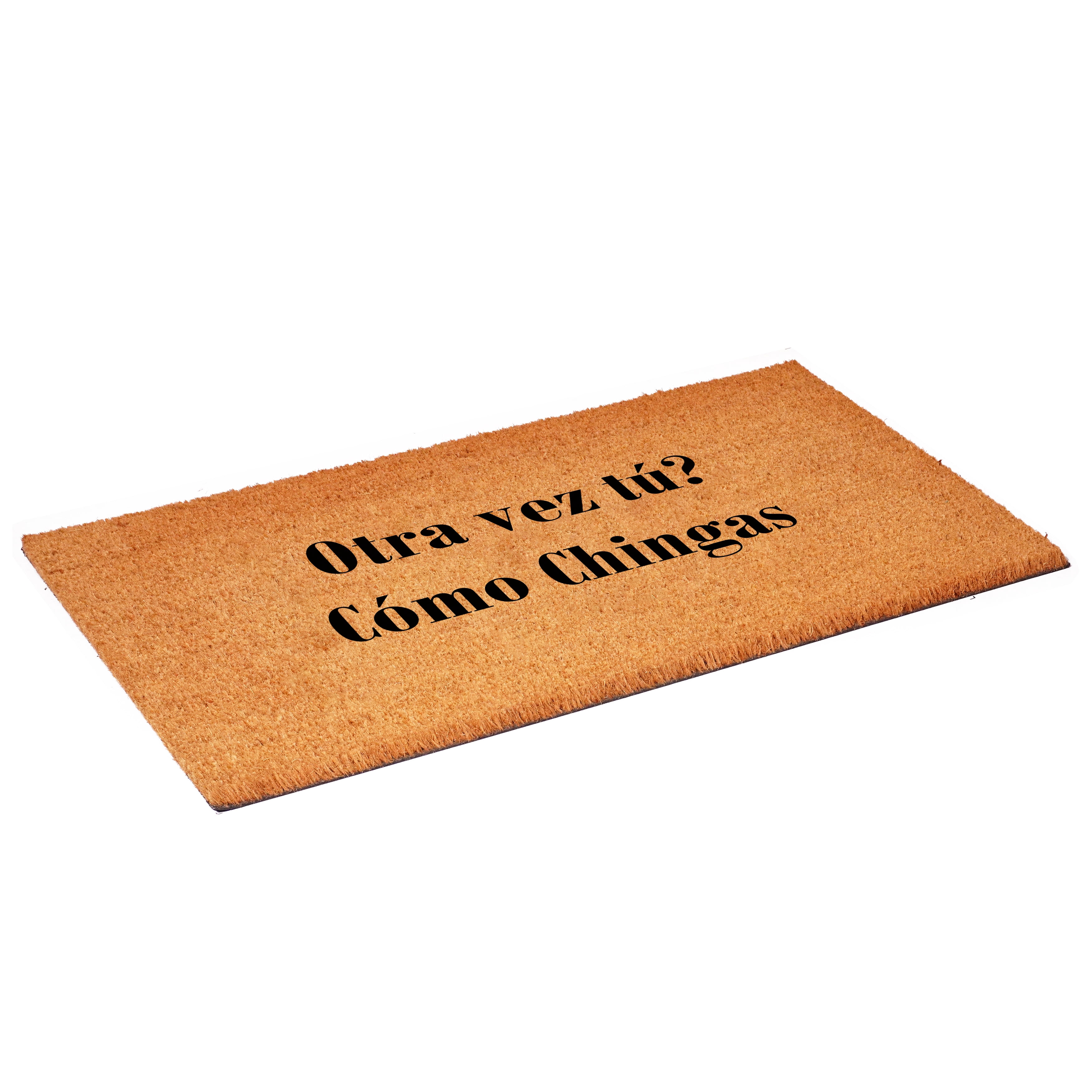 Calloway Mills 111702436 Otra vez tu Como Chingas Doormat 24" x 36"