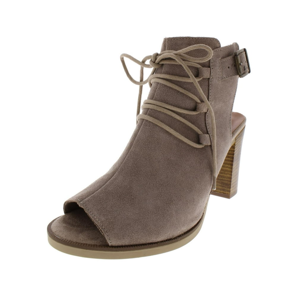 Bella Vita - Bella Vita Womens Pruitaly Suede Open Toe Booties - Walmart.com - Walmart.com
