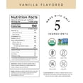 thumbnail image 4 of Truvani Vegan Plant Based Pea Protein Powder | Organic | Vanilla | 20 Servings | Gluten & Dairy Free, 4 of 9