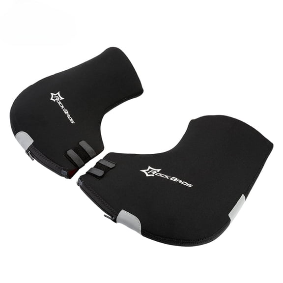 ROCKBROS Bike Handlebar Mittens,Bicycle Pogies Mitts,Winter Thermal Cover,Cycling Hand Warm Windproof Cold Weather Mittens