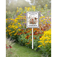 thumbnail image 3 of Eveokoki Pollinator Friendly Garden Yard Sign with Metal Stakes, 8.8in×7in Sturdy Aluminum Lawn Signs, Butterfly Vintage Metal Sign Garden Sign, Funny Garden Aluminum Decor, 3 of 6