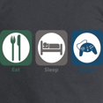 thumbnail image 3 of CafePress - Eat Sleep Gamer Long Sleeve T Shirt - Long Sleeve Dark T-Shirt, 3 of 4