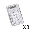 thumbnail image 1 of Calculadora de Escritorio Baoblaze Mini Blanca 3x para el Hogar Oficina y Jardín de Infantes, 1 of 8