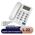 Corded Landline Phone Big Button Landline Phones with Caller
