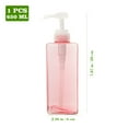 thumbnail image 2 of COSMOBETTY Dispenser Rosa Para Shampoo Y Jabón Líquido Botella Reutilizable, 2 of 5
