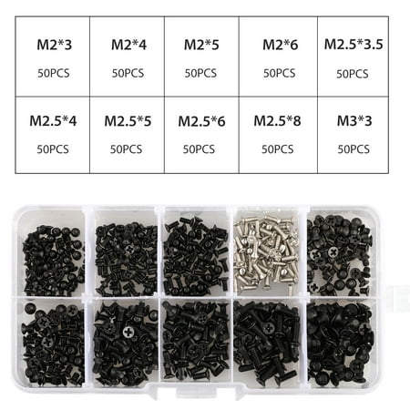Dell Screw - TSV 500pcs Universal Laptop Notebook Screws Kit Set For IBM HP Dell Lenovo SAMSUNG Sony Toshiba Gateway
