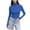 Blue, variant on Basic Crewneck T Shirt Women's High Neck Long Sleeve Regular Fit Solid Color Pullover Soft Stretchy Winter Thermal Base Layer Everyday Essential Tee Fall, Gold,XL