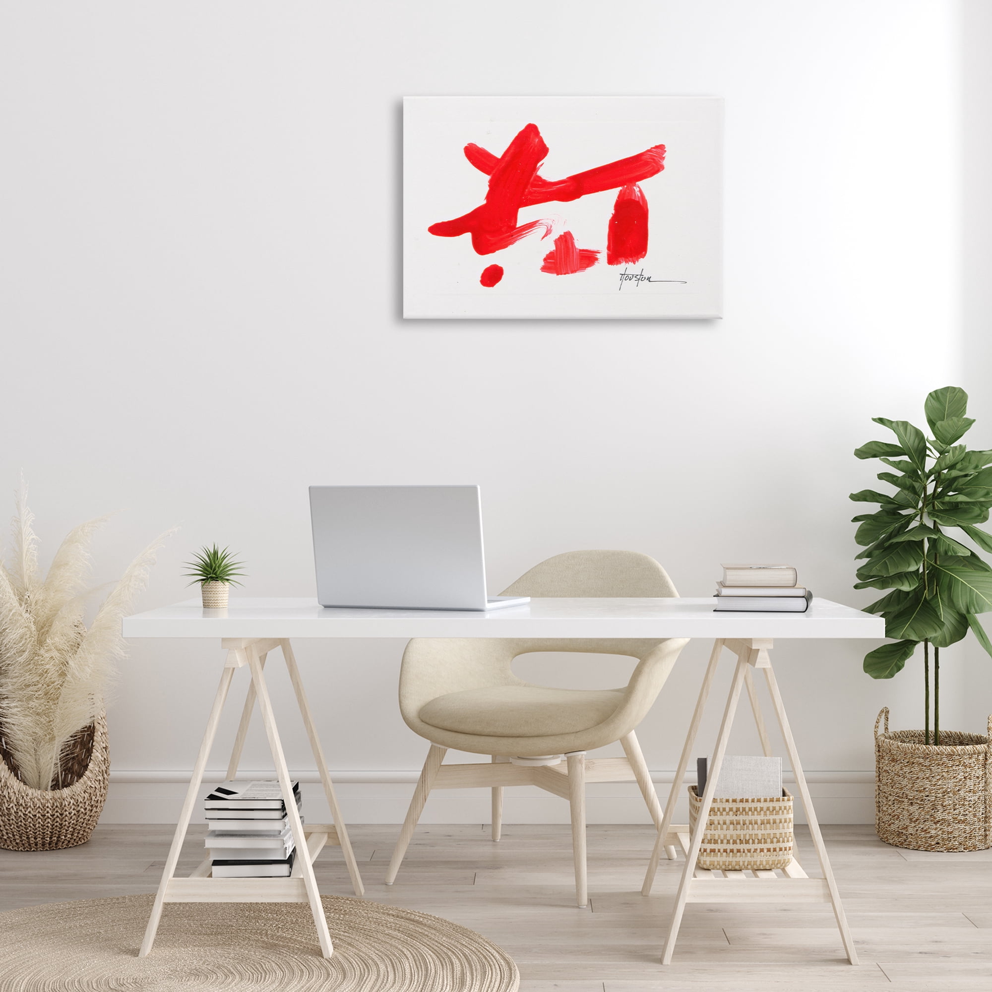 Stupell Industries Meaningful Brushed Symbol Text & Numbers Painting Wrapped Canvas Art Print Wall Art, 30 x 20