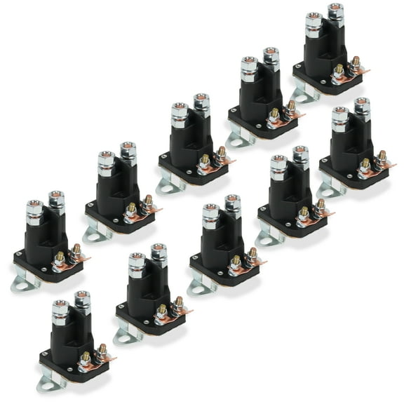 The ROP Shop (Pack of 10) Starter Relay for Gravely 044766, 045071, 045071000 & Westwood 1530