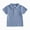 L101-Blue, variant on CAUYDY Toddler Baby Boys Summer Outfit Waffle Button Down Collared Short Sleeve Polo T-Shirt Solid Waffle Tops Clothes(L101-Blue,6-12 M)