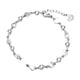 thumbnail image 5 of Pulsera de circonitas dulce y fresca en forma de corazón para niñas, diseño de nicho simple, pulsera hueca en forma de corazón para estudiantes, regalo a juego, 5 of 5