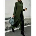 thumbnail image 4 of Elevate Your Style with This Elegant High Neck Split Maxi Dress, 4 of 7