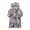 Grey, variant on Karoyedx Kids Robe Boys Girls Bathrobes Toddler Boy Girl Robes Children's Plush Soft Coral Fleece Hooded Pajamas Sleepwear for Kids Blue Size,2-3 Years