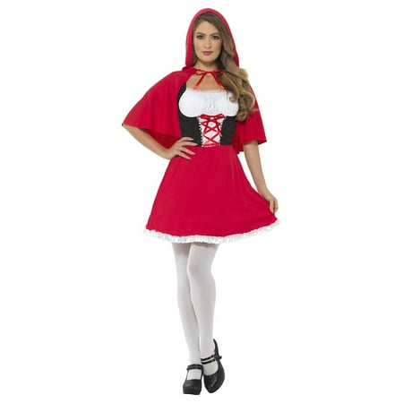 Red Riding Hood Adult Costume - Medium