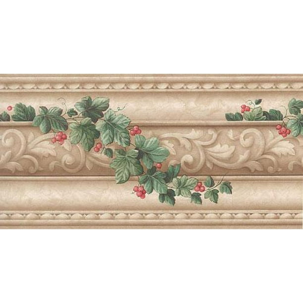 877781 Architectural Wallpaper Border