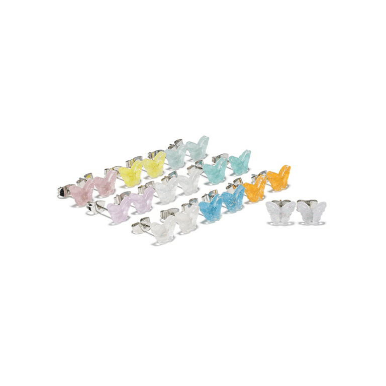 Girls Starlet Shimmer Fruit Ball Multi Color Set of 5 Rings Girls Starlet Shimmer Fruit Ball Multi Color Set of 5 Rings