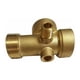 thumbnail image 5 of Adaptador macho NPT, latón macizo, fácil instalación y desmontaje, mantiene el flujo unidireccional del medio, adecuado para aplicaciones de combustible/aire/líquido/petróleo y gas, 5 of 5