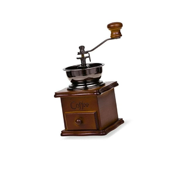 Manual Coffee Bean Grinder Retro Style Hand Crank for Espresso and French Press