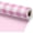 Pink Gingham, variant on Baby Girl Wrapping Paper for Baby Shower, Soft Pink Gingham Gift Wrap with Sweet Pastel Style for Mom-to-Be, Newborn & Birthday, Premium Cute Pink Checked Gift Paper, 17 Inch x 33 Feet
