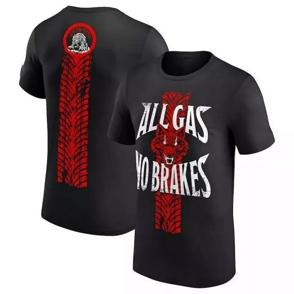 Jacob Fatu All Gas No Brakes WWE T-Shirt 2025 Wrestling Fans