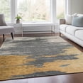 thumbnail image 5 of Dalyn Rugs Machine Washable Indoor/Outdoor Chantille Gold 9' x 12' Rug, 5 of 9