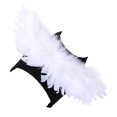 thumbnail image 2 of Wosthever Amplia aplicación y disfraz hecho con plumas, alas de Ángel para cosplay de mascotas para gatos de fiesta de Halloween Kits de decoración para fiestas, 2 of 6