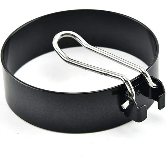 Round Egg Fryer Iron Spray Non-Stick Egg Fried Model Mold Egg Ring Round Pancake Mold Egg Poacher Egg Maker for Cooking