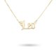 thumbnail image 1 of English Carta Doce CONSTELACIONES DEL SIGNO DE ZODIA Tema Collar de amistad Ins Colgante para Lover Friend Festival Regalos de cumpleaños Leo Gold Inevent AP009331-10, 1 of 6