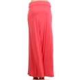 thumbnail image 3 of Moa Collection Women's Elegant High-Waisted Maxi Skirt  for Every Occasion, 3 of 4