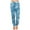 Light blue, variant on Trousers Pants for Women Women's Tie-Dye Mid Waist Cotton Pants Loose Straight Pocket Casual Trouser Pant for Women Womens Casual Pants Beach Pants for Women (Gray,XL)