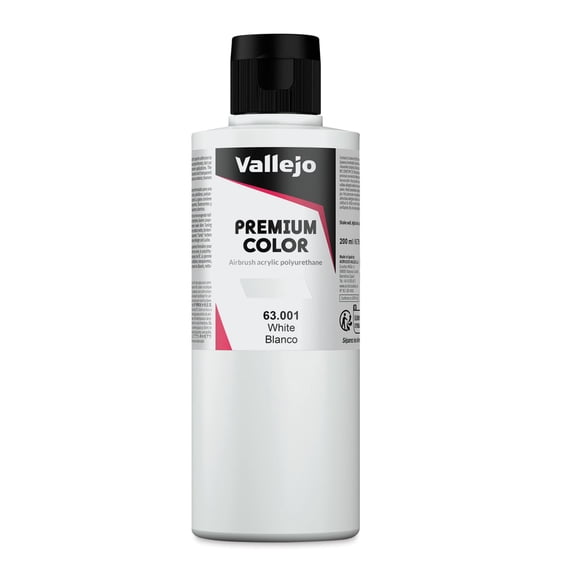 Vallejo Premium Airbrush Colors - 200 ml, White