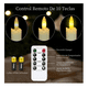 thumbnail image 5 of 6 Pzs Velas Led Decorativas Llama Realista Y Control Remoto Malubero Beige, 5 of 5