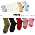 thumbnail image 4 of Women's Cotton Crew Socks (6 Pairs) - Soft Breathable Mid-Calf Socks, All-Season Comfort for Casual & Dress Sock, 4 of 8