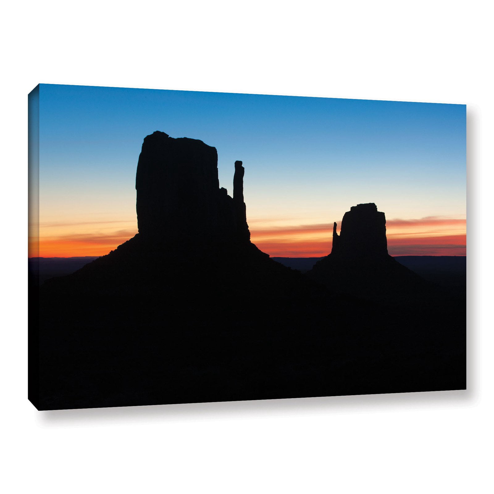Monument Valley Mittens Silhouette