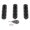 Black, variant on YAHHU Surfboard Rudder Groove Plastic Fin Box Plug Base Set White 6.3 inches / 16 cm
