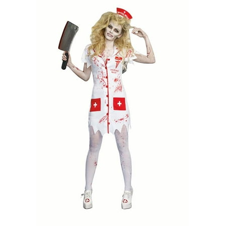 Adult Female Working The Graveyard Shift Zombie Costume by Dreamgirl 9901