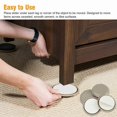 thumbnail image 3 of 32 Large Magic Moving Sliders Furniture Pad Protector Floor Carpet Anti Slip Mat, 3 of 5