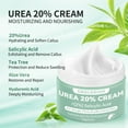 thumbnail image 3 of Urea Cream 20 Percent For Feet Plus Salicylic Acid 5.29 oz || Foot Cream and Hand Cream, with Hyaluronic Acid, Tea Tree, and Aloe Vera, Callus Remover and Cracked Heel Repair Care, 3 of 5