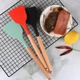 thumbnail image 3 of Hicess Baking Shovel Easy to Clean Non-stick Comfortable Grip Eco-friendly Integrated Design Cooking Silicone Bright Color Shovel Utensil Home Accessories, 3 of 8