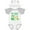 White & Heather w/ Ears, variant on Inktastic My Aunt and Uncle Love Me Dinosaur Boys Baby Bodysuit