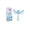 Sky Blue, variant on Bubble Wand for G.irls,Bubble Blower,Bubble Machine with LED Light Music,360 Leak-Proof,Detachable Wings,Outdoor Party Toys for Anyone,Ideal Birthday Gifts
