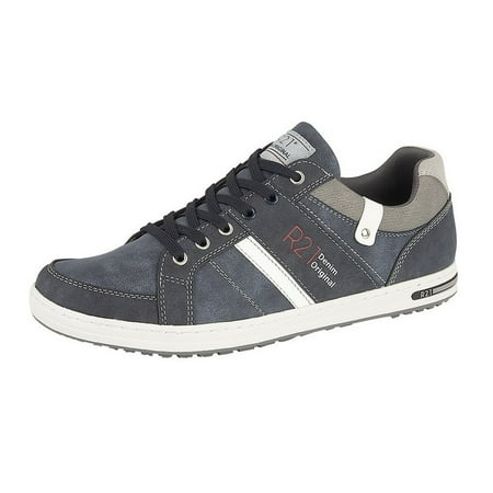 

Route 21 Mens Denim Original Lace Up Casual Sneakers