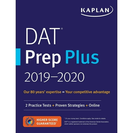 DAT Prep Plus 2019-2020 - eBook